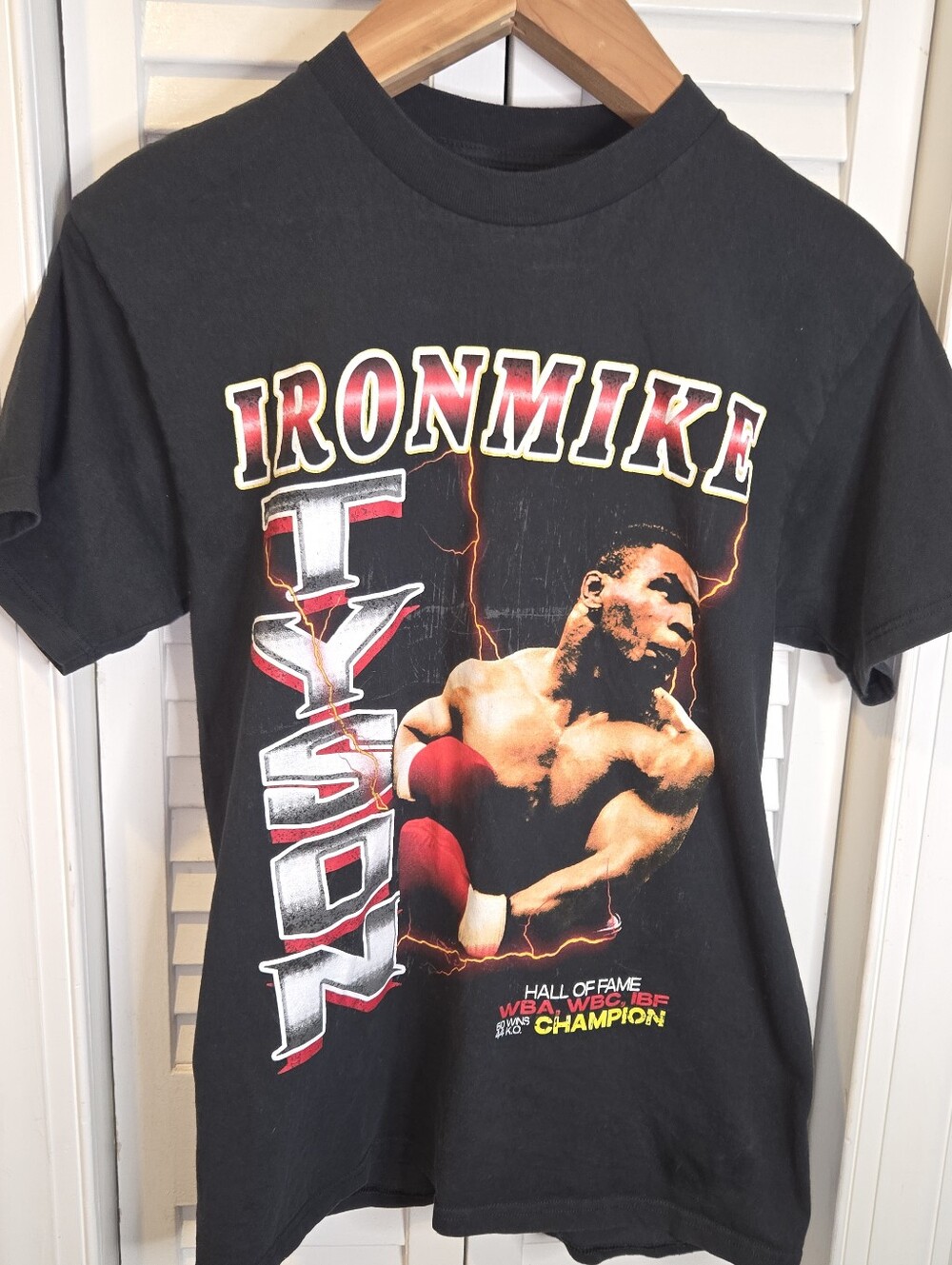 Official Mike Tyson Collection "Iron Mike" Bootleg-Style Graphic T-Shirt | Mediu